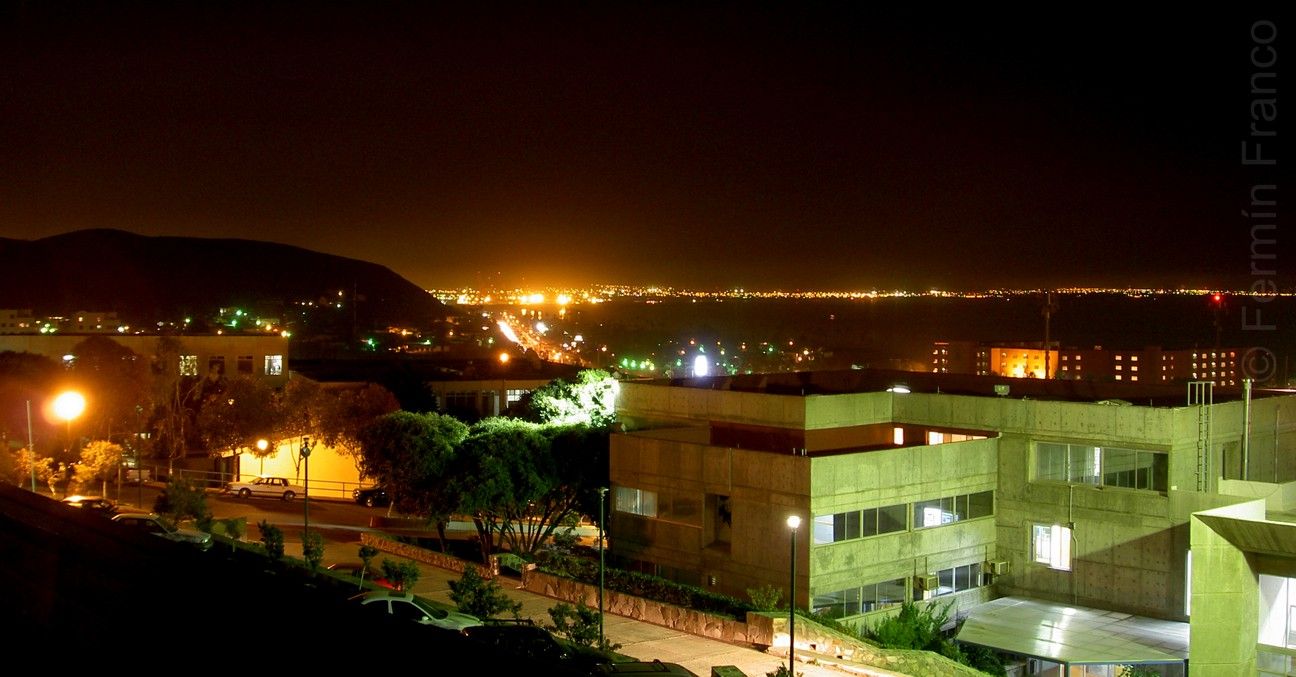 Vista panorámica de las instalaciones de la UNAM y el CICESE en Ensenada