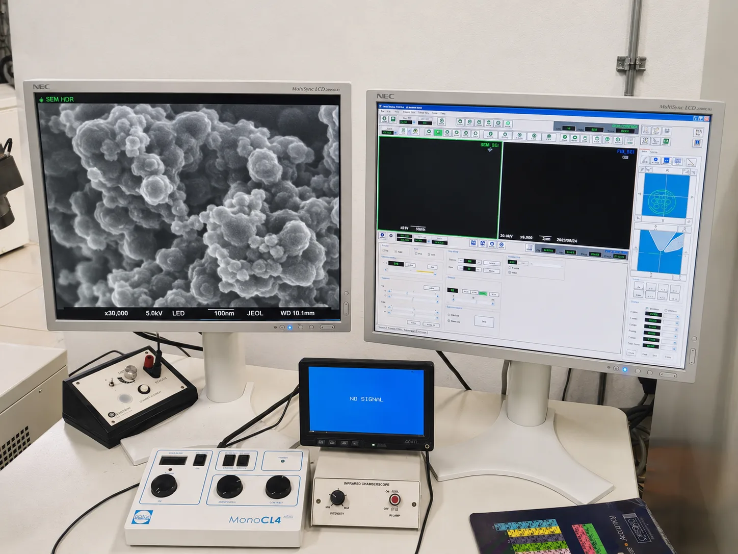 Microscopio electrónico de barrido con FIB